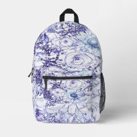 An elegant whit & blue classic design