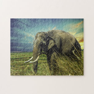 An Elephant Jigsaw Puzzle