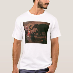 An Elephant Shown in Venice (oil on canvas) T-Shirt