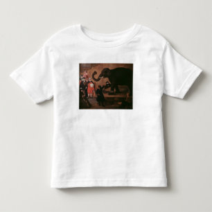 An Elephant Shown in Venice (oil on canvas) Toddler T-Shirt