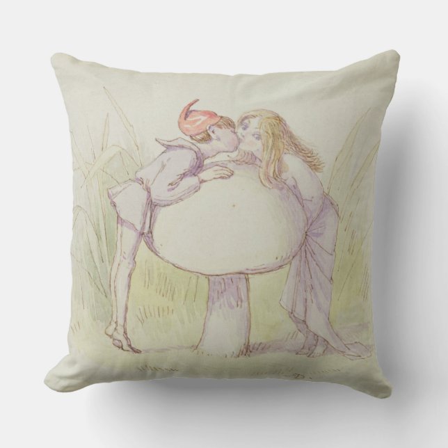 An Elf and a Fairy Cushion (Front)