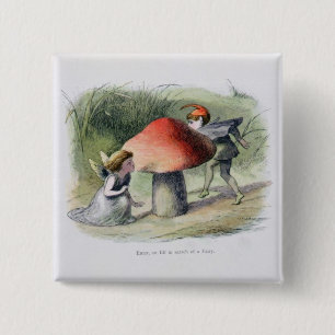 An Elf in Search of a Fairy, illustration from 'In 15 Cm Square Badge