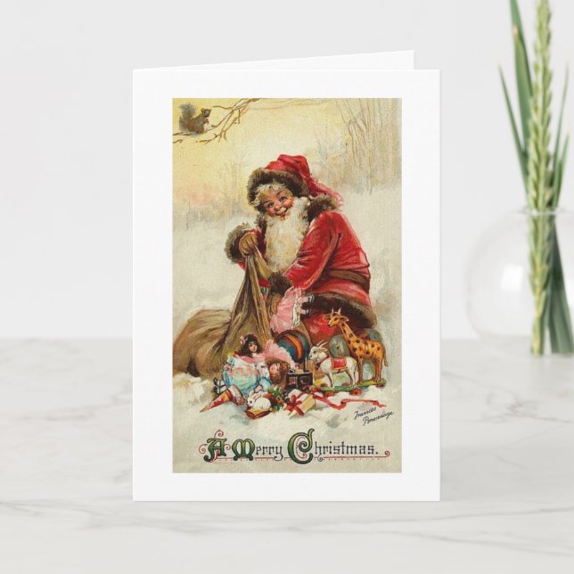 An Elfish Christmas Card (Front)