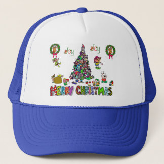 an elven christmas ball cap