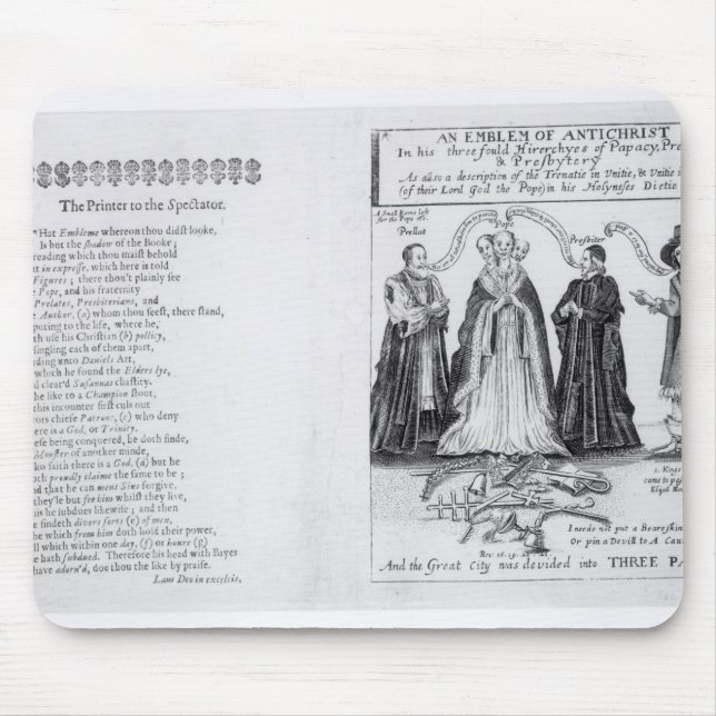 An Emblem of the Antichrist Mouse Pad (Front)