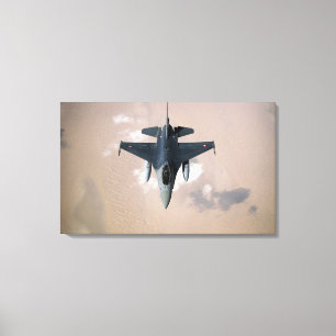An Emirati F-16 Canvas Print