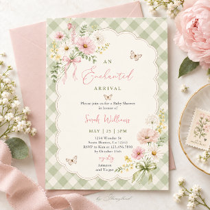 An Enchanted Arrival Baby Shower Invitation