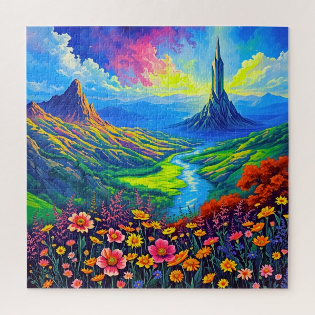 An enchanting landscape  jigsaw puzzle (Vertical)
