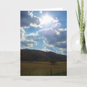 An encouragement card