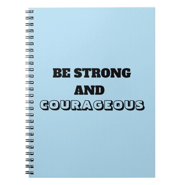 An Encouraging Notebook (Front)