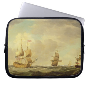 An English Flagship Under Easy Sail in a Moderate Laptop Sleeve