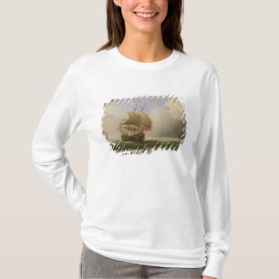 An English Ship Close-hauled in a Strong Breeze T-Shirt