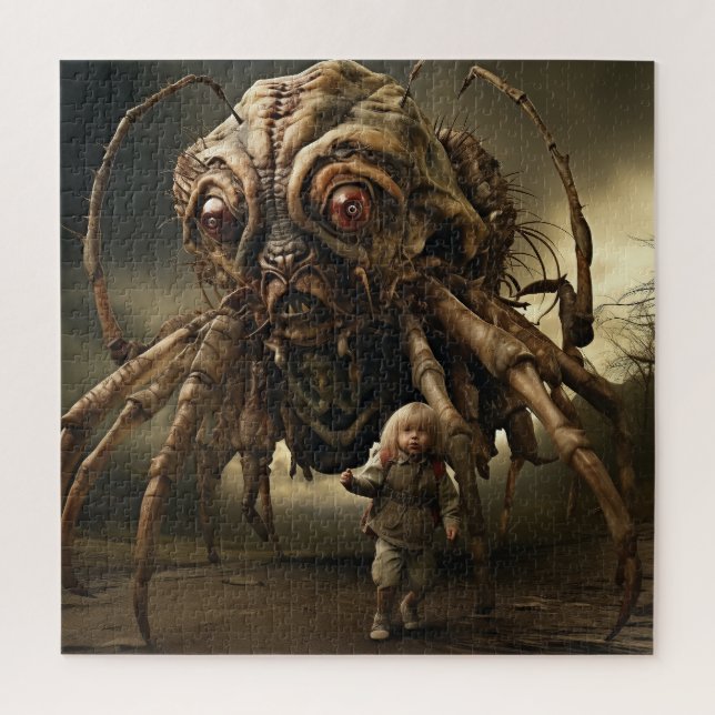 An Enormous Alien Bug Jigsaw Puzzle (Vertical)