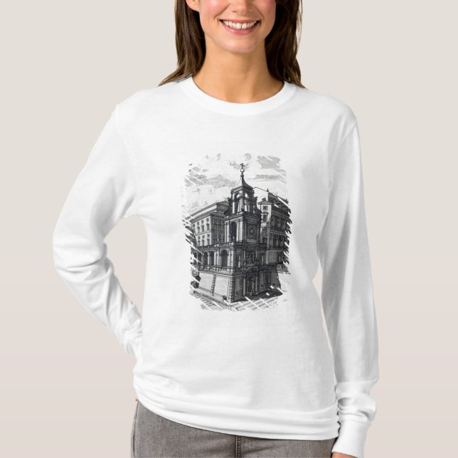 An entrance gate to The Vatican, 1696 T-Shirt (Front)