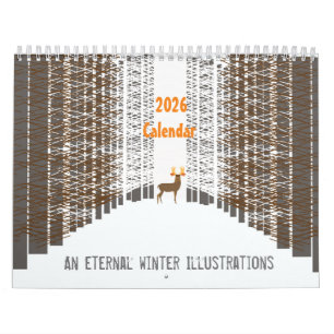 An eternal winter calendar