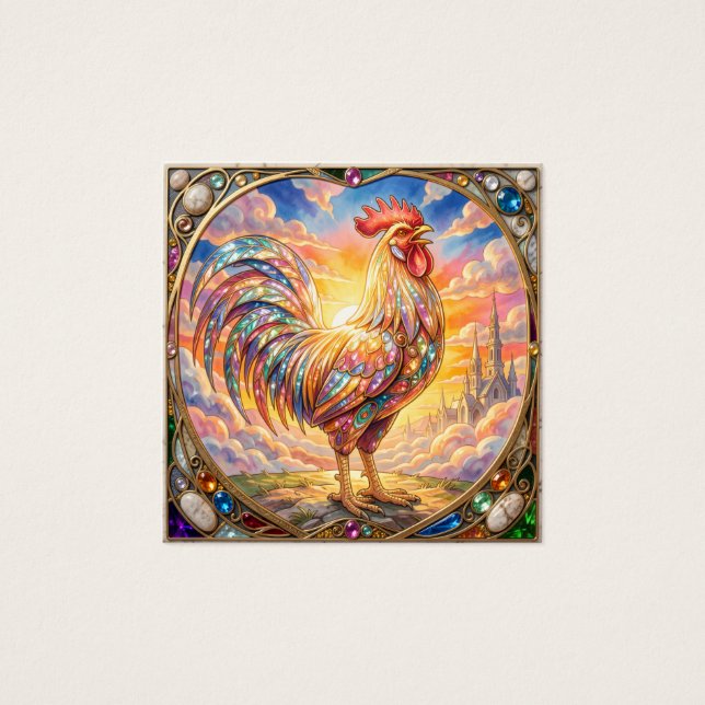 An ethereal rooster (Front)