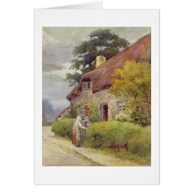 An evening gossip (Front)