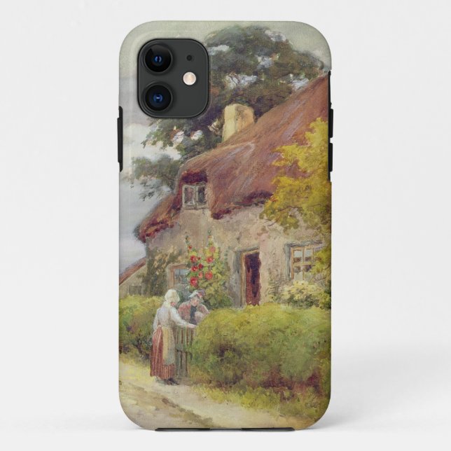 An evening gossip Case-Mate iPhone case (Back)