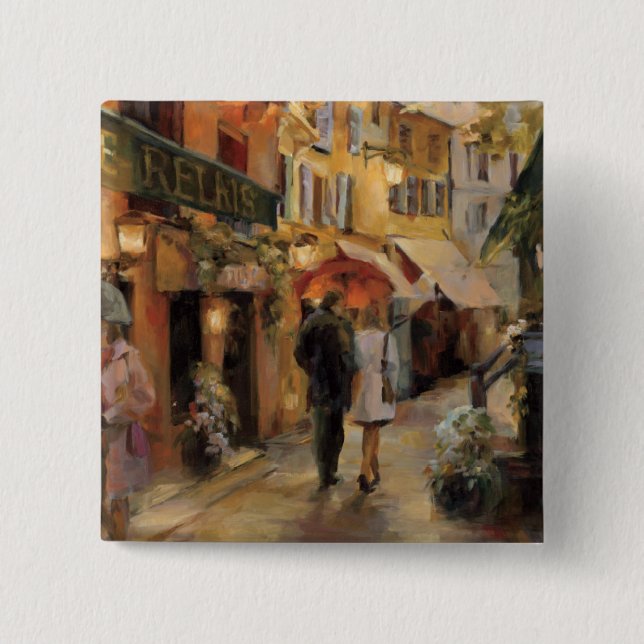 An Evening in Paris 15 Cm Square Badge (Front)