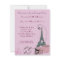 An Evening in Paris Dusty Rose Party Invitation