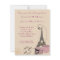 An Evening in Paris Pink Themed Party Invitation