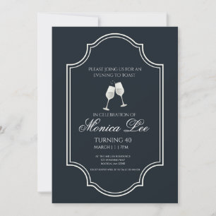 An Evening To Toast Invitation