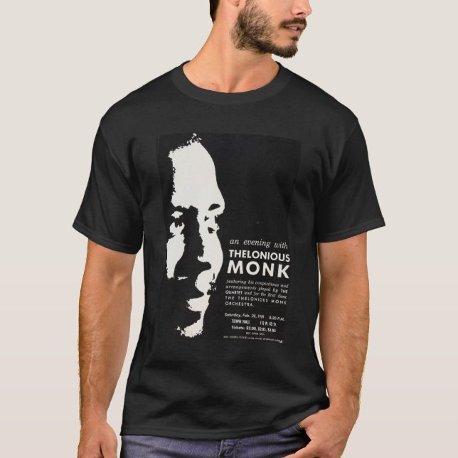 An Evening With Thelonious Monk  T-Shirt (Front)