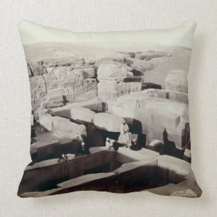 An Excavated Temple at the foot of the Sphinx, 4th Cushion