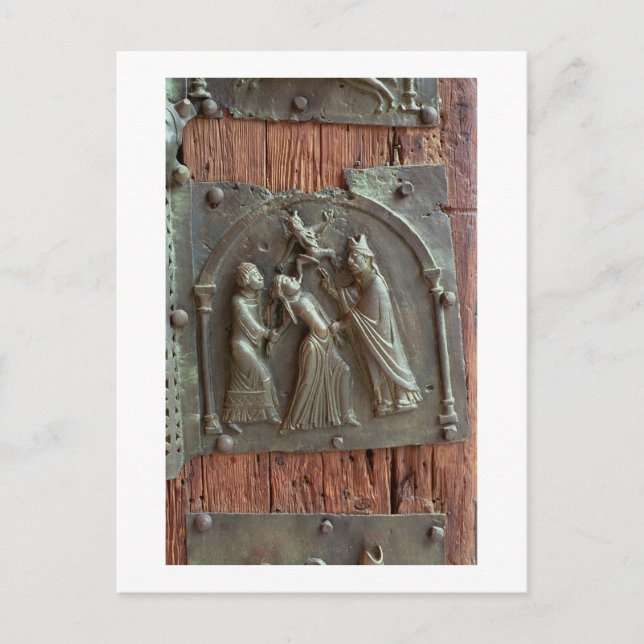 An Exorcism, panel from the right hand door, 12th Postcard (Front)