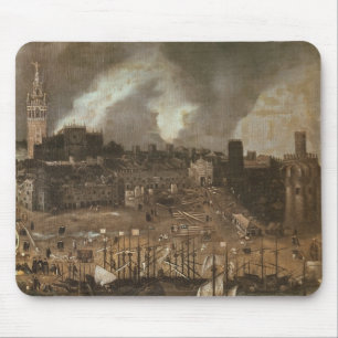 An Expedition Setting out from Seville for Mouse Pad