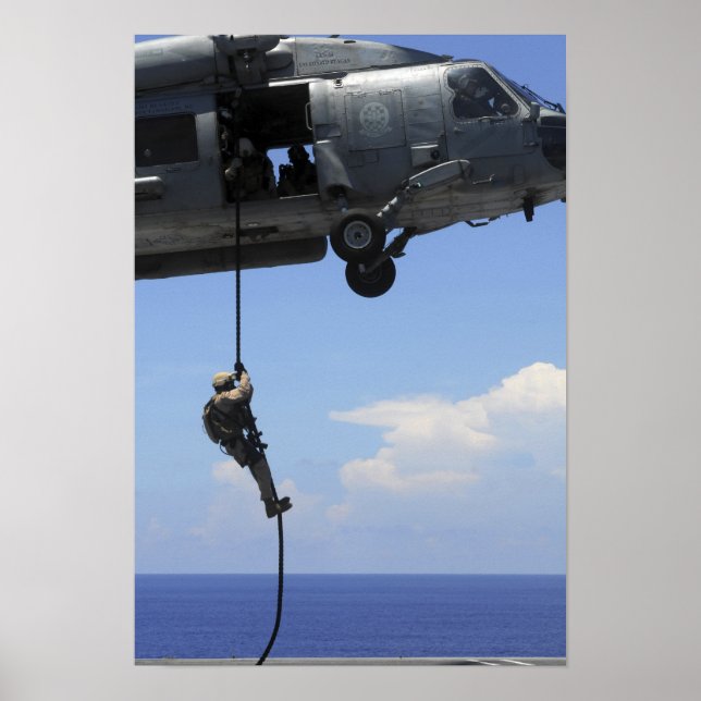 An explosive ordinance disposal technician poster (Front)