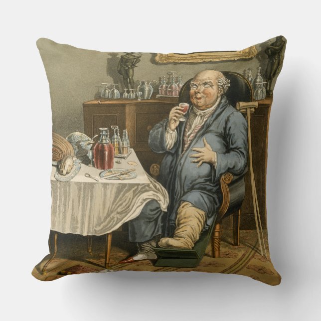 An Exquisite Taste, with an Enlarged Understanding Cushion (Front)