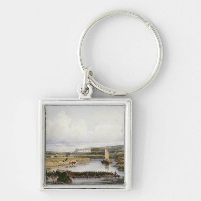 An Extensive River Landscape with a View of the Ch Key Ring (Front)