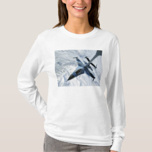 An F-16 Aggressor sits in contact position T-Shirt