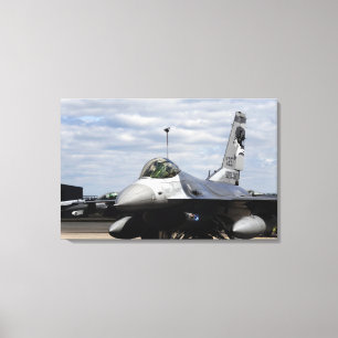 An F-16 Fighting Falcon Canvas Print