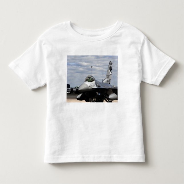 An F-16 Fighting Falcon Toddler T-Shirt (Front)