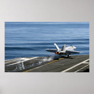 An F/A-18E Super Hornet Poster