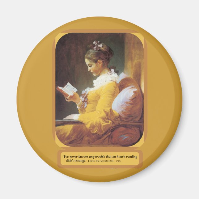 An Hour Reading Magnet (Front)