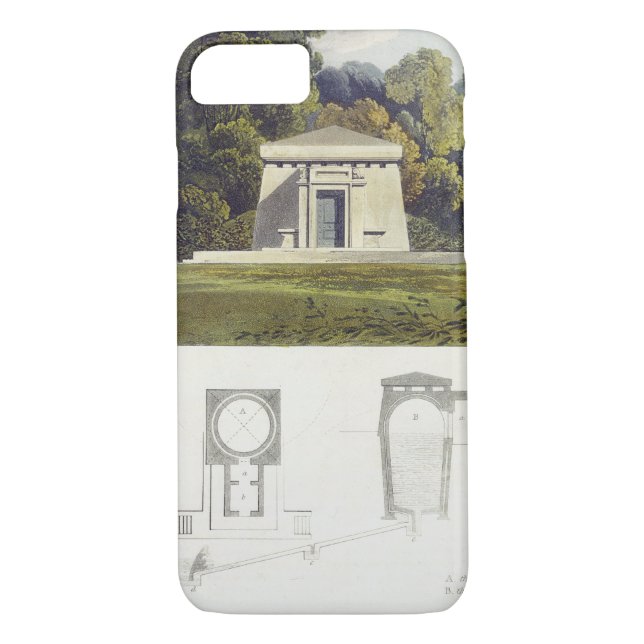An Ice House, from Ackermann's 'Repository of Arts Case-Mate iPhone Case (Back)