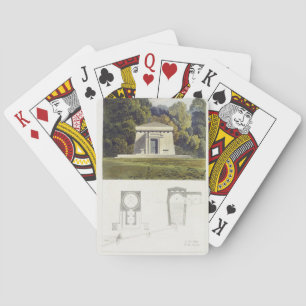An Ice House, from Ackermann's 'Repository of Arts Playing Cards