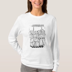 An illustration of a Jewish wedding T-Shirt