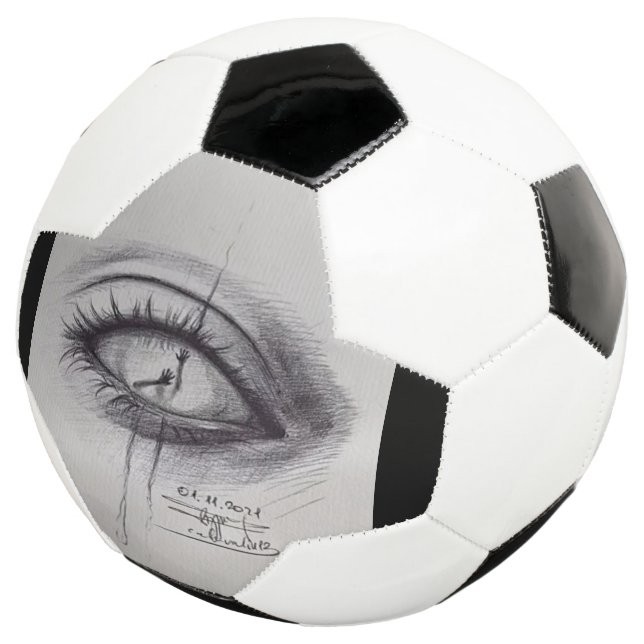 An imaginative element soccer ball (Three Quarter)