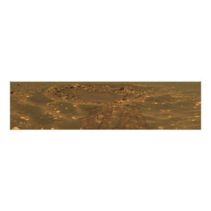 An impact crater in the Meridian Planum region Photo Print
