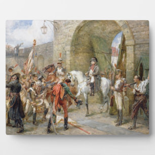 An Incident in the Peninsular War - Napoleon Enter Plaque