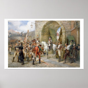 An Incident in the Peninsular War - Napoleon Enter Poster