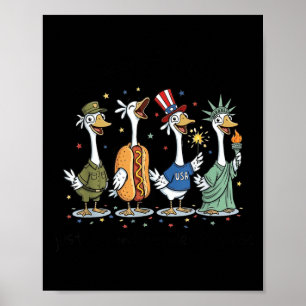 an Independent Goose 250th America Anniversary Poster