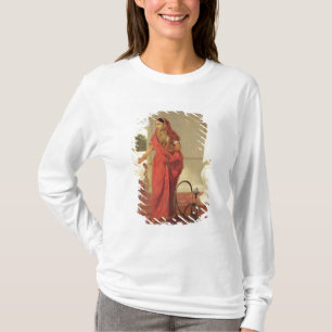 An Indian Dancing Girl with a Hookah, 1772 (oil on T-Shirt