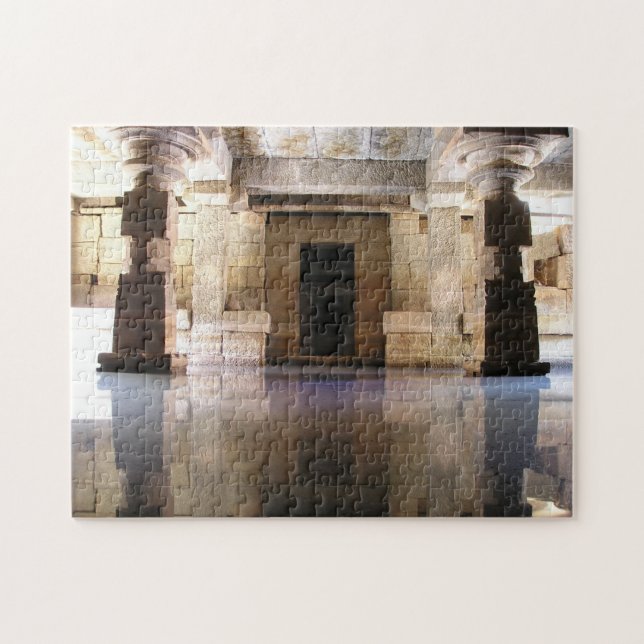 An Indian Temple Jigsaw Puzzle (Horizontal)