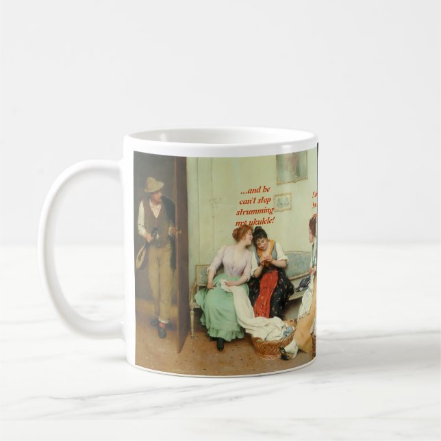 An Indiscreet Ukulele Performance Critique........ Coffee Mug (Left)