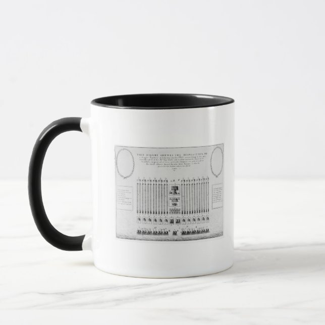 An infantry regiment encampment mug (Left)